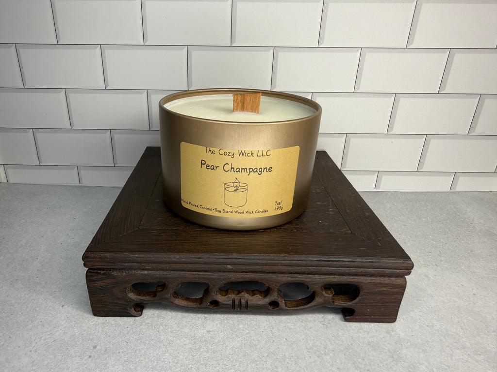 Pear Champagne Candle