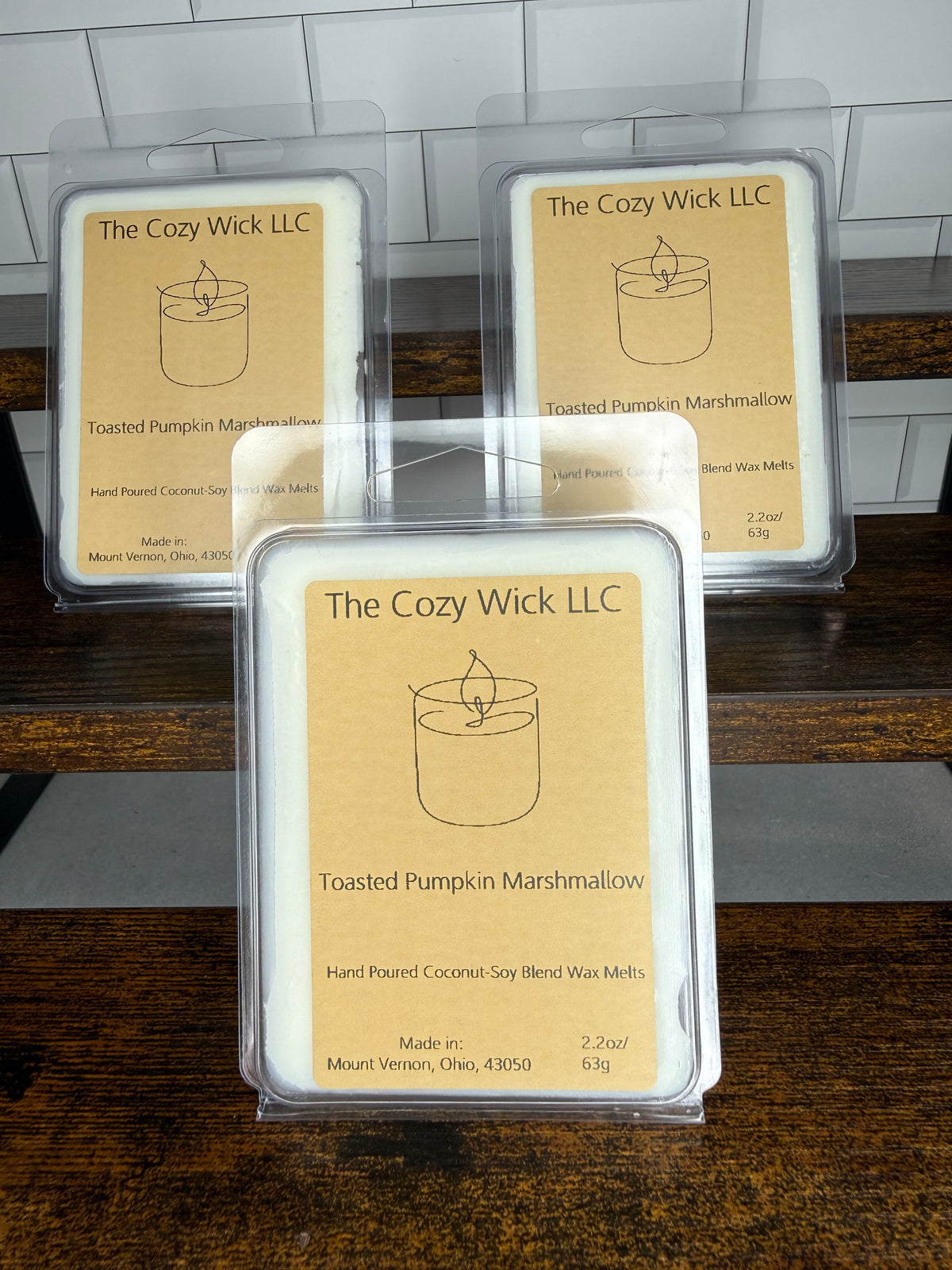 Toasted Pumpkin Marshmallow Wax Melt