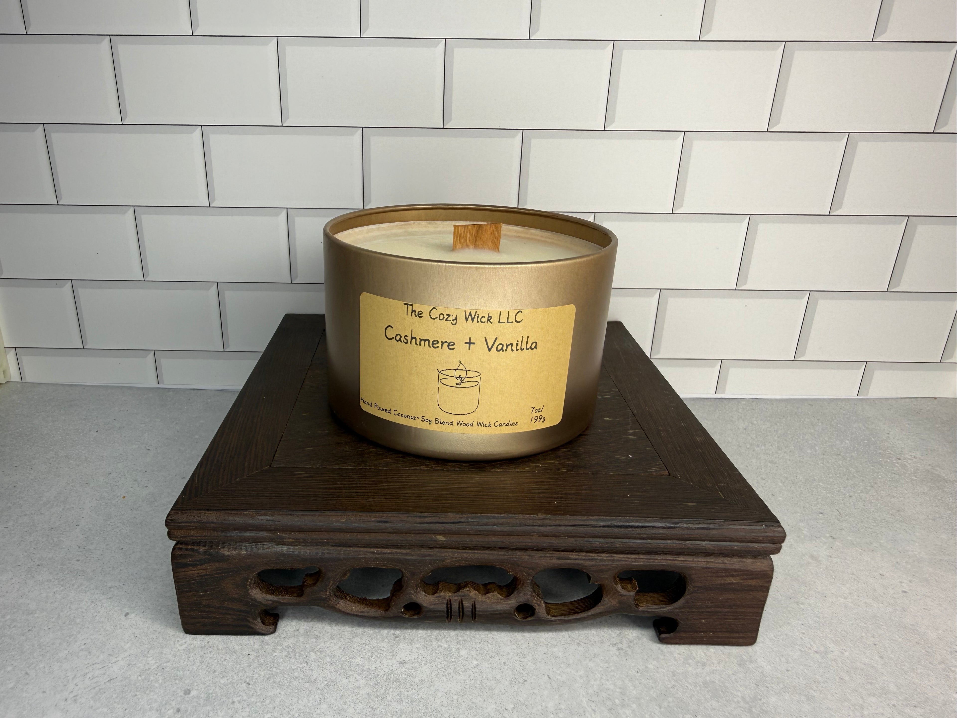 Cashmere + Vanilla Candle