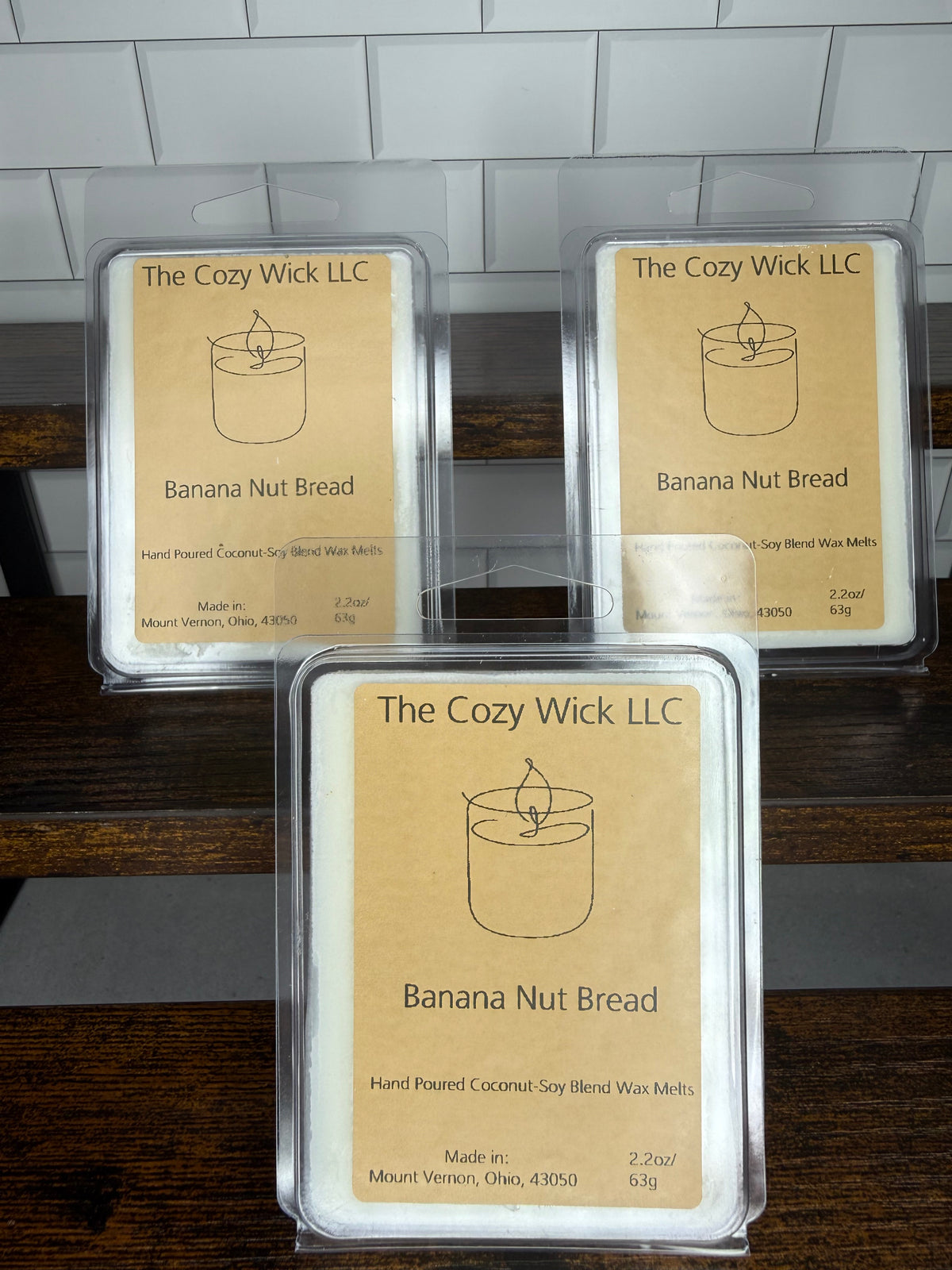 Banana Nut Bread Wax Melt