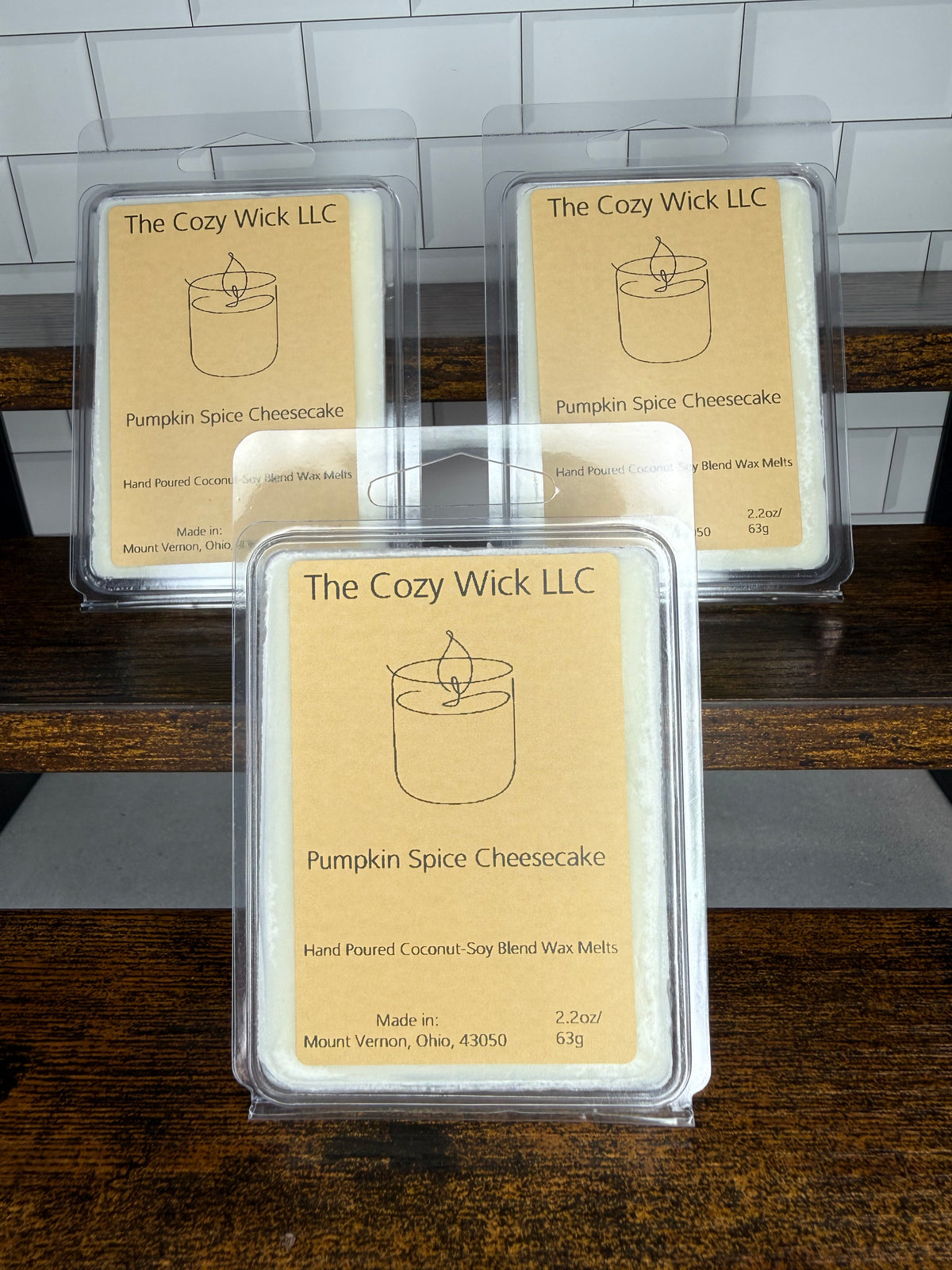 Pumpkin Spice Cheesecake Wax Melt