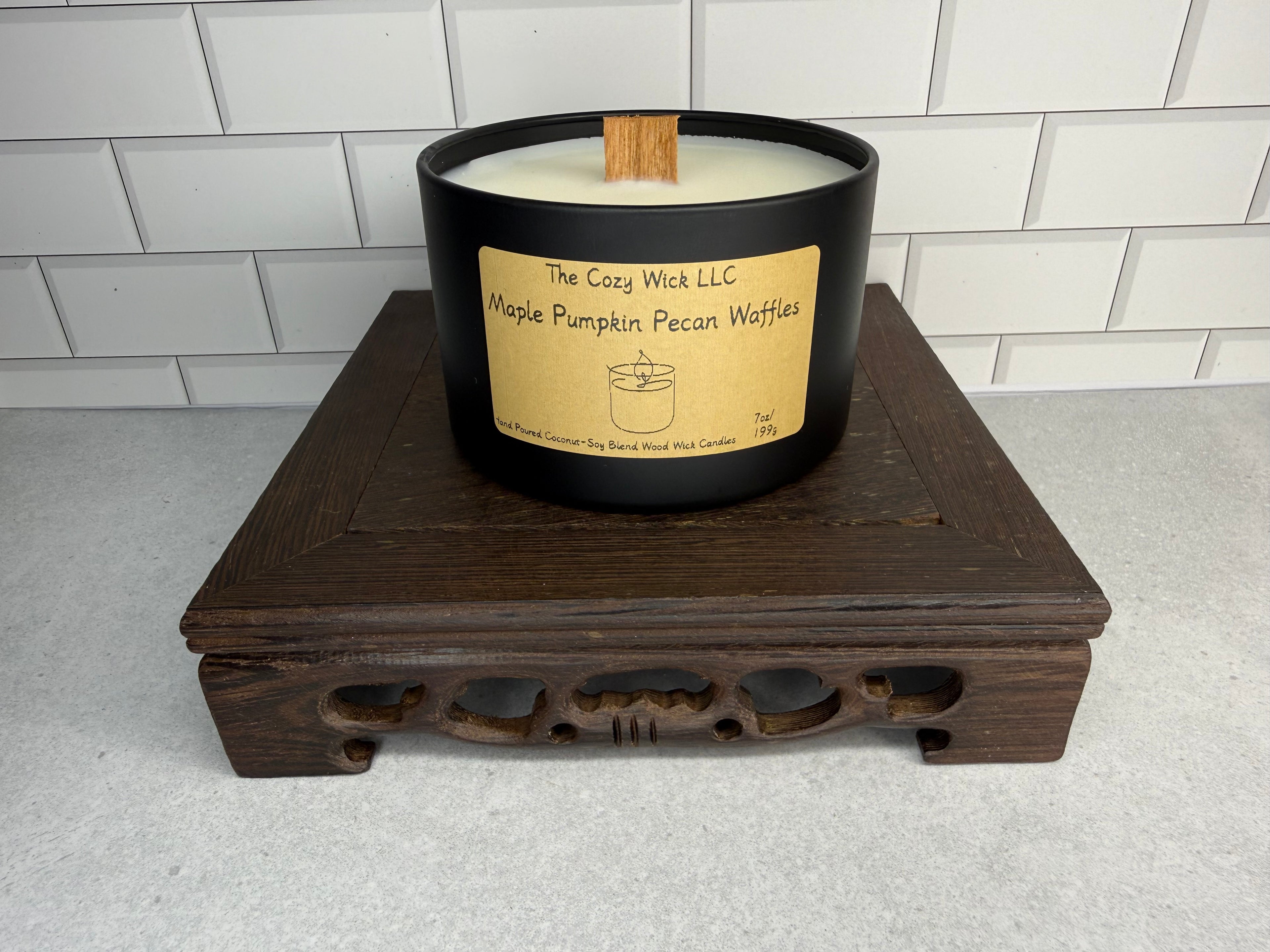 Maple Pumpkin Pecan Waffles Candle