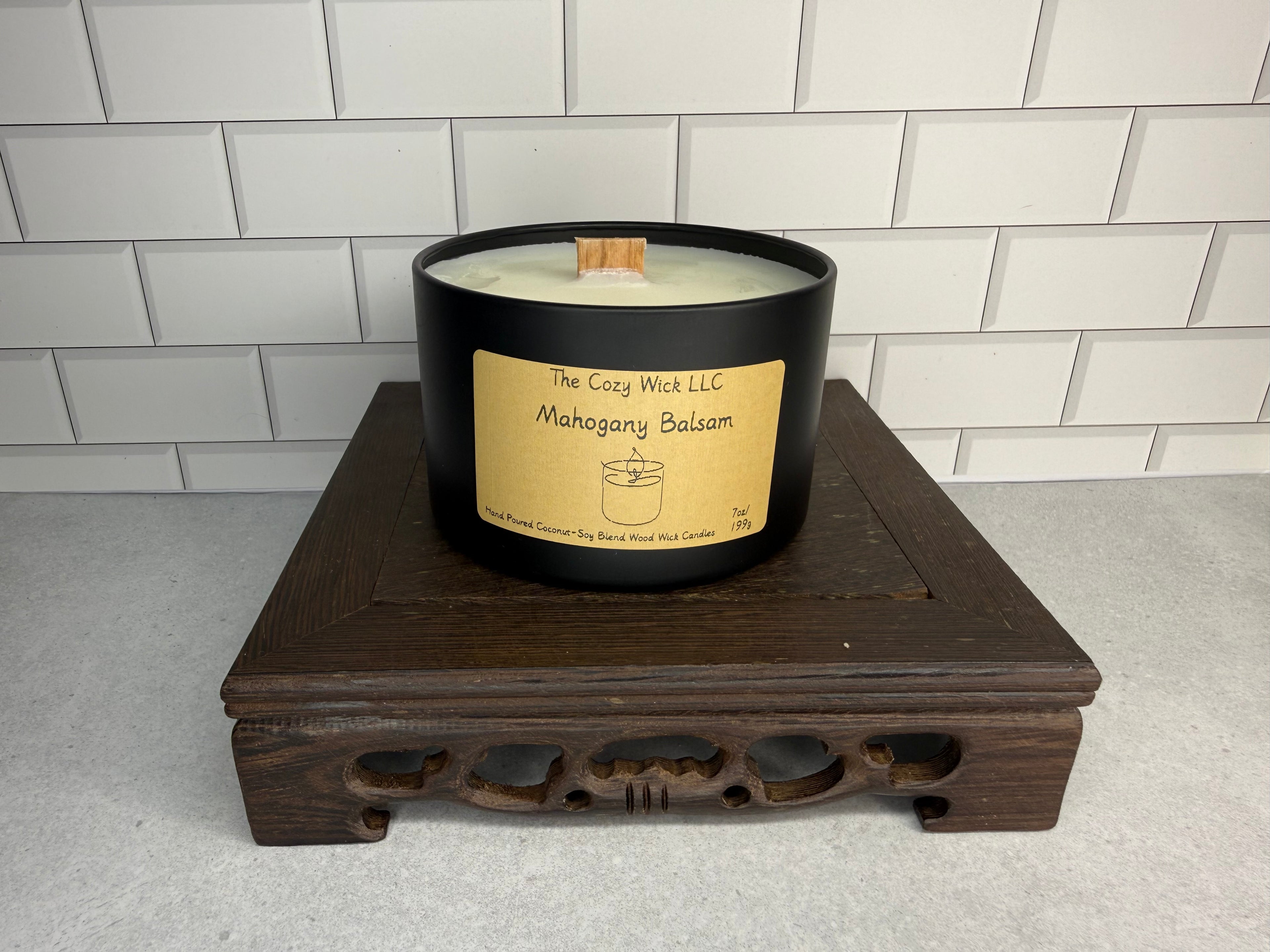 Mahogany Balsam Candle