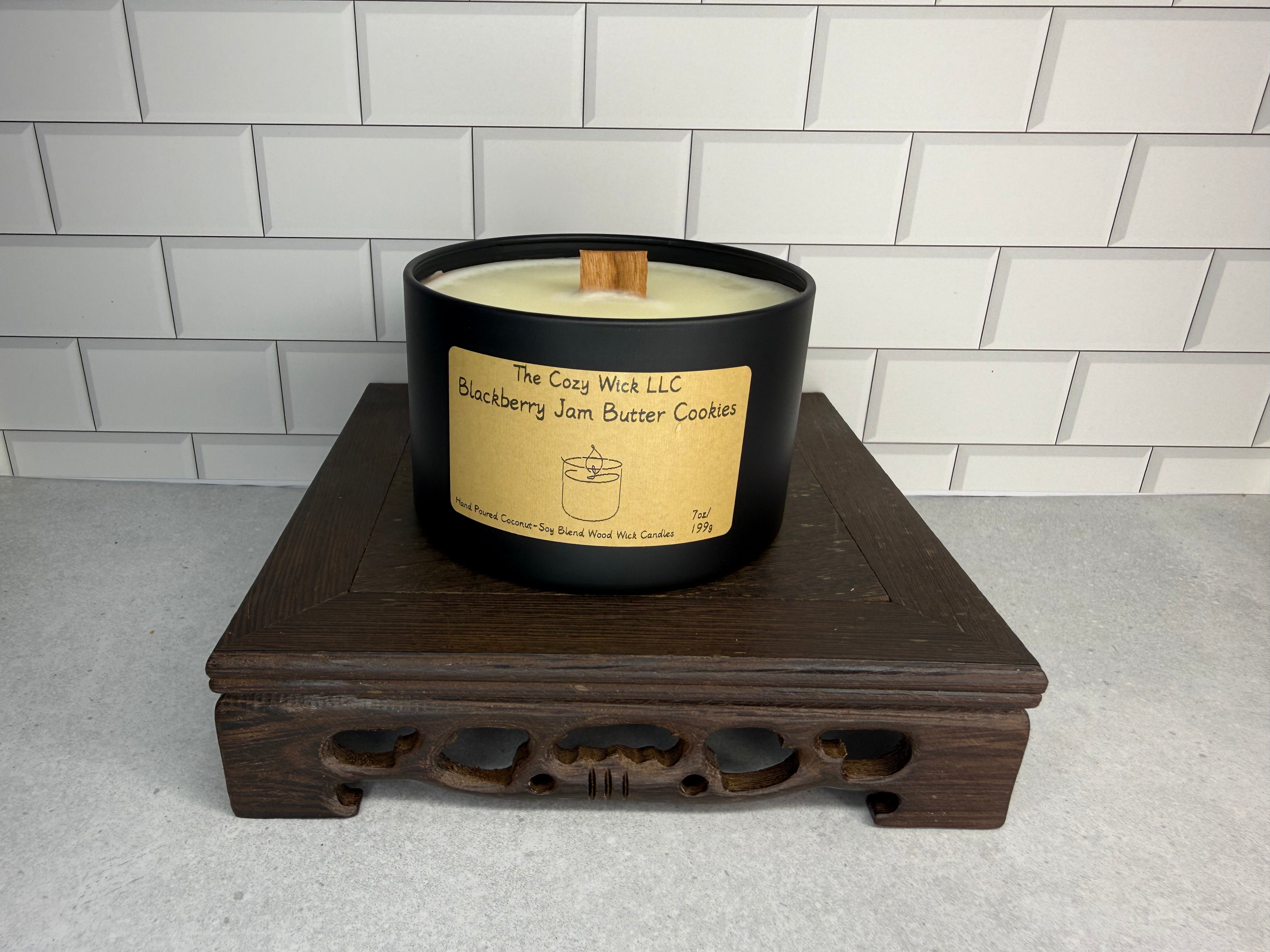 Blackberry Jam Butter Cookies Candle