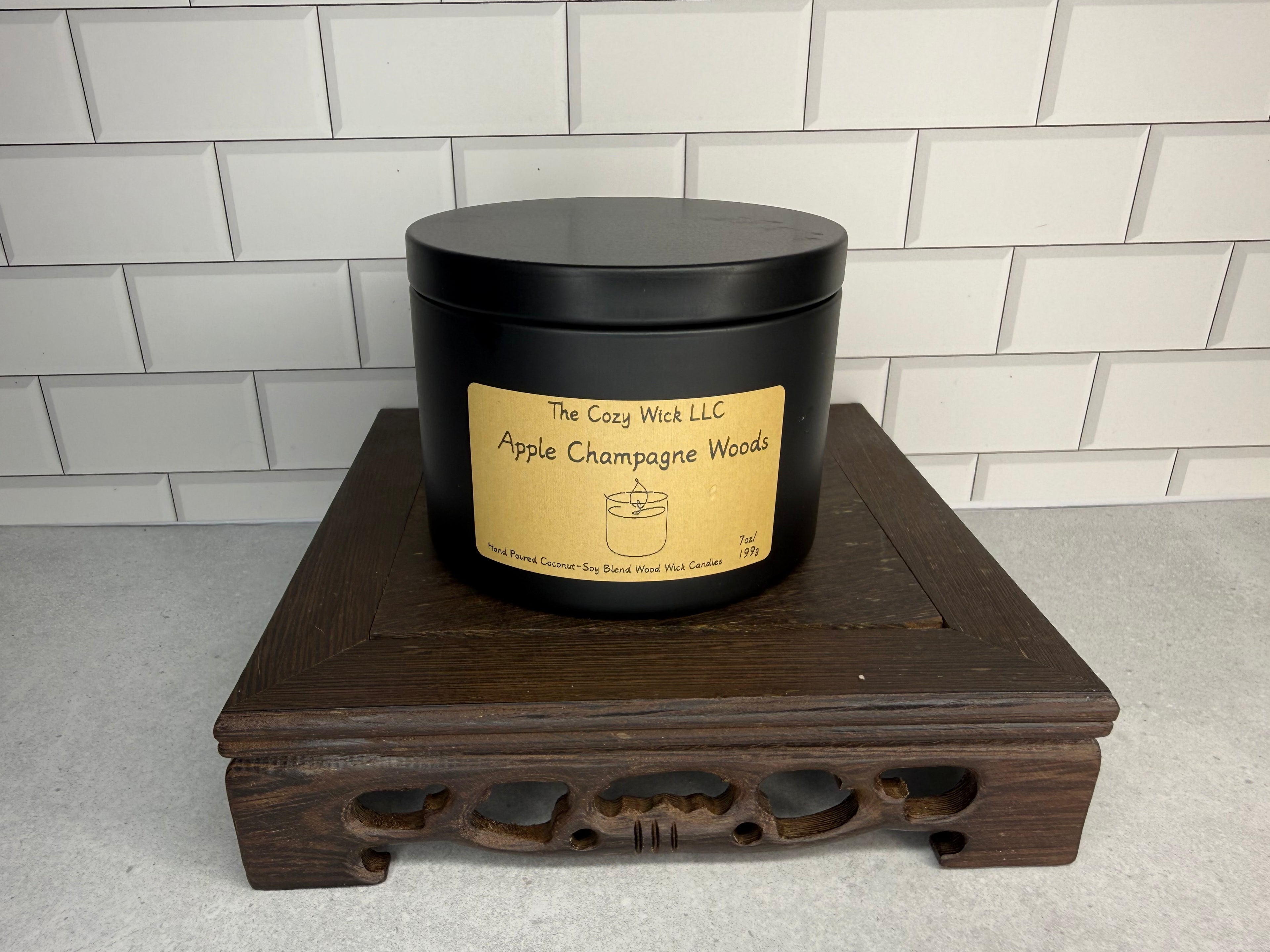 Apple Champagne Woods Candle
