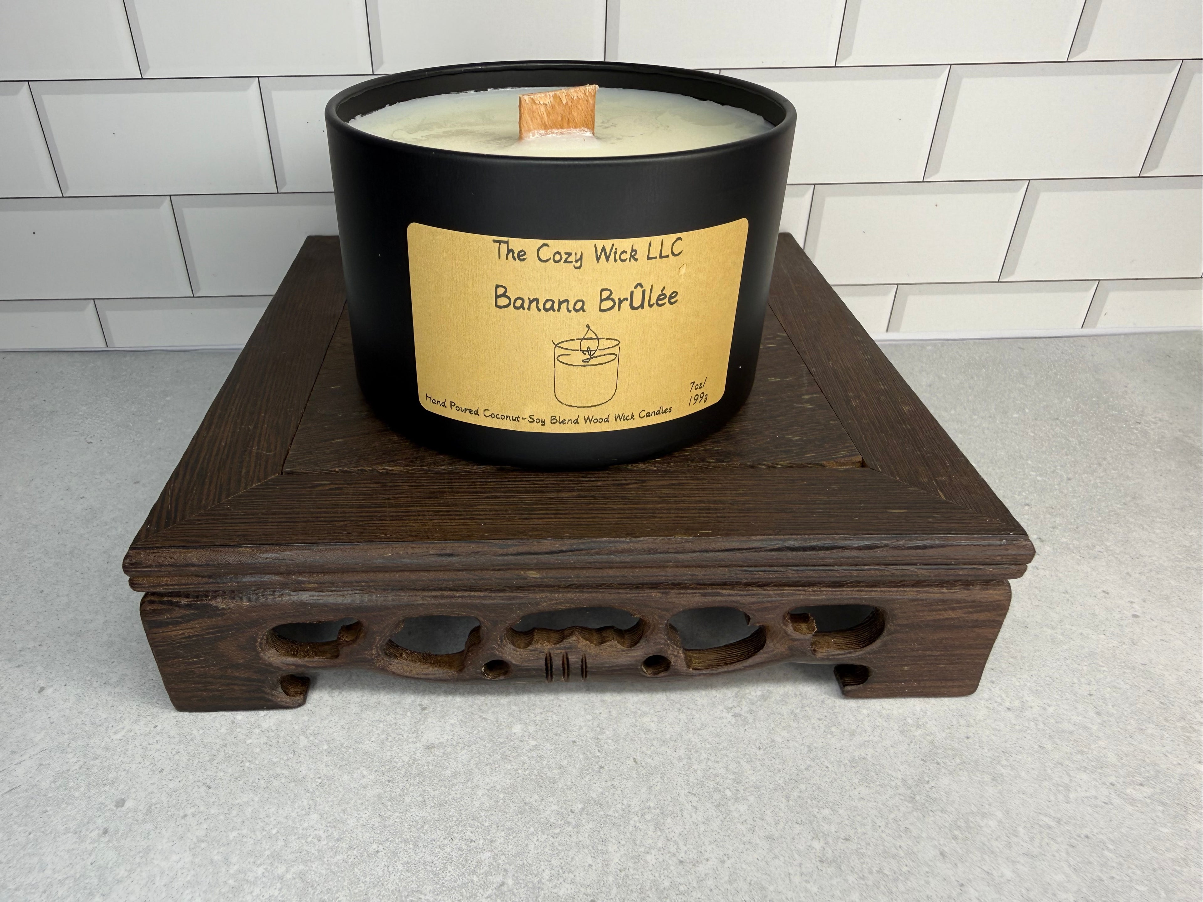 Banana Brûlée Candle