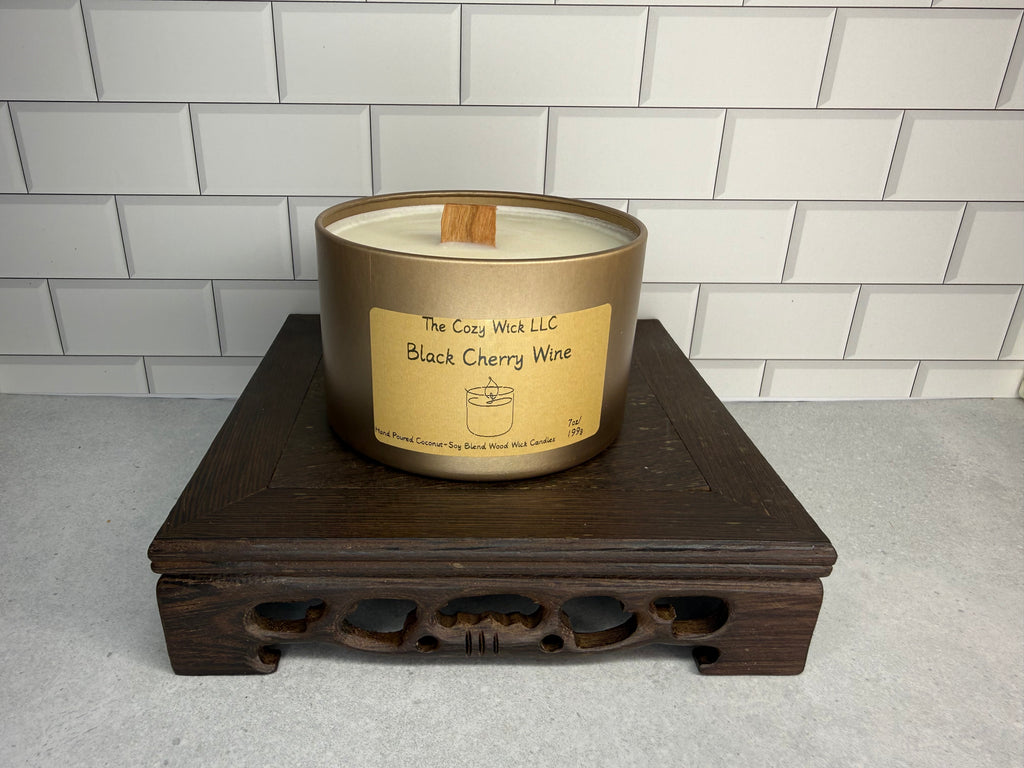 Black Cherry Wine Candle