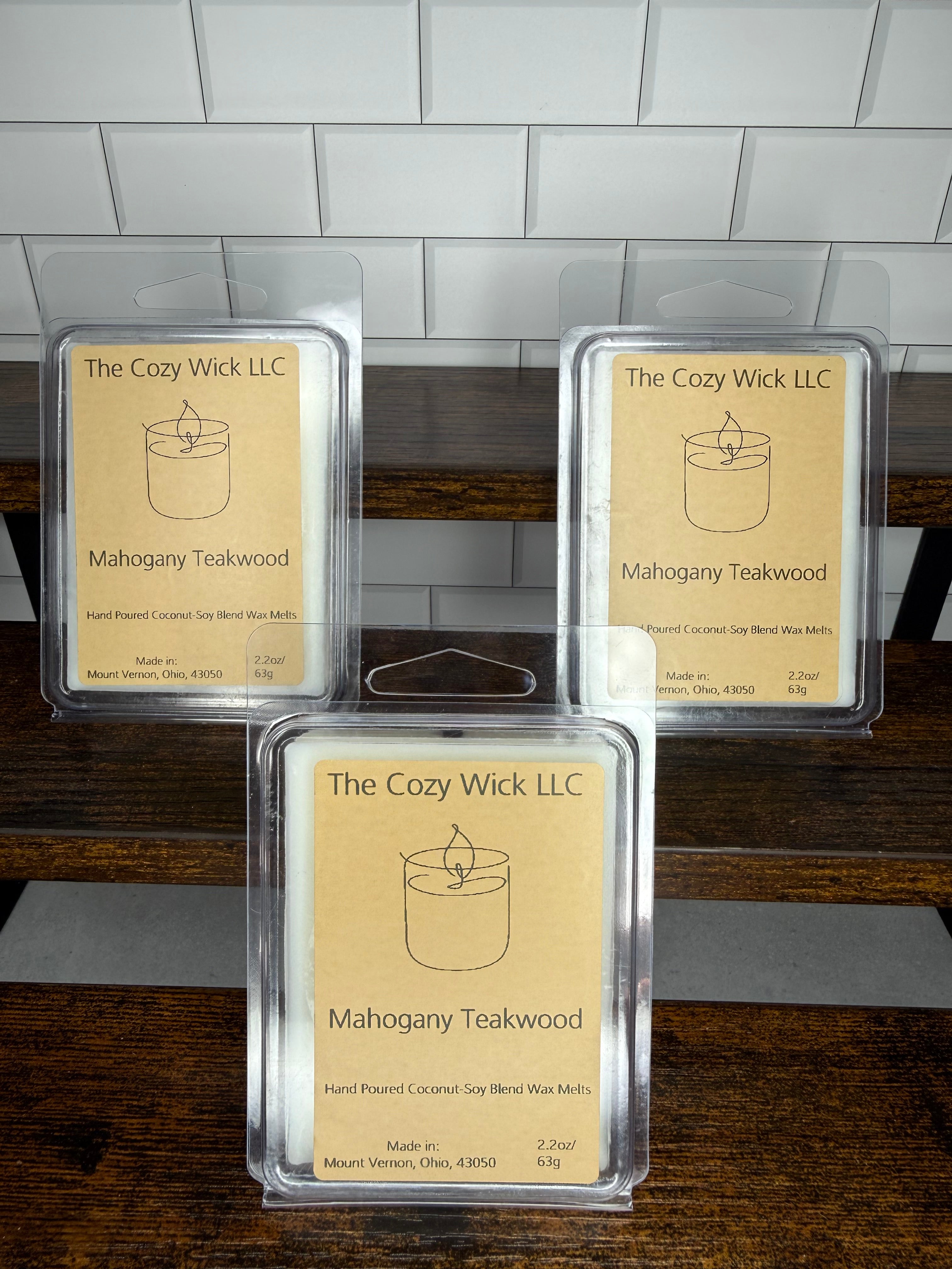 Mahogany Teakwood Wax Melt