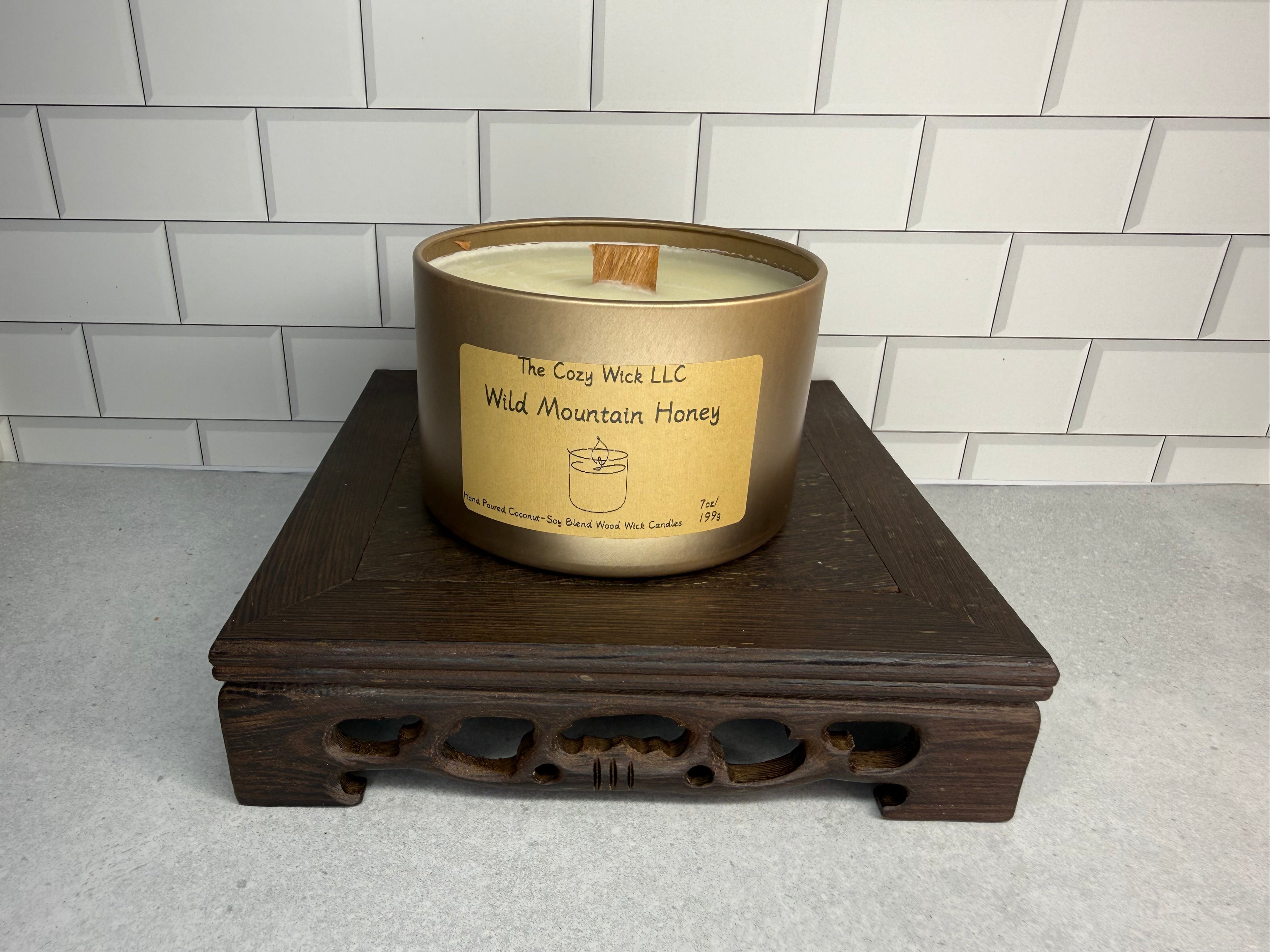 Wild Mountain Honey Candle