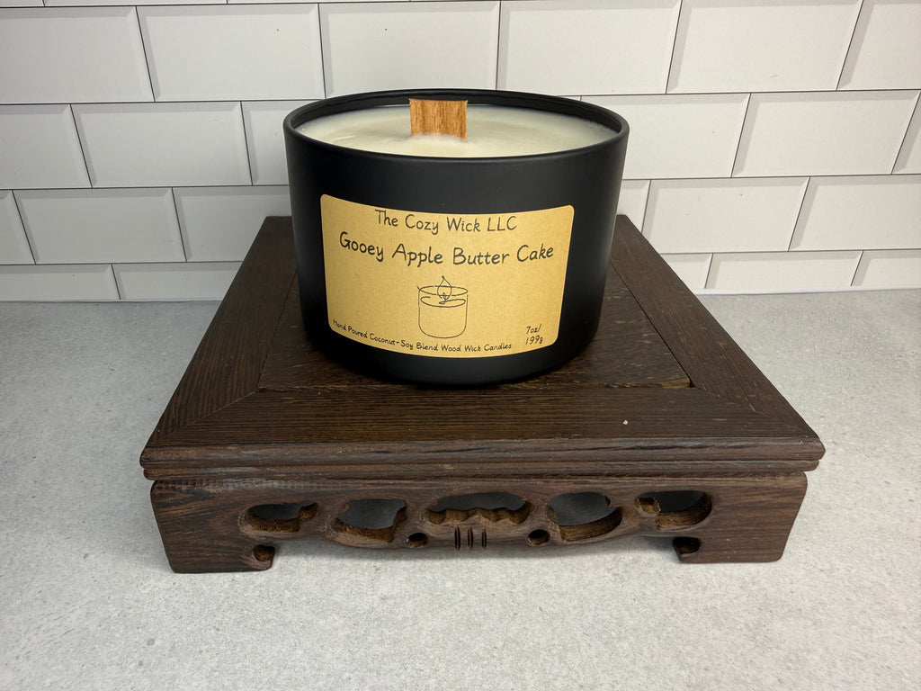 Gooey Apple Butter Cake Candle
