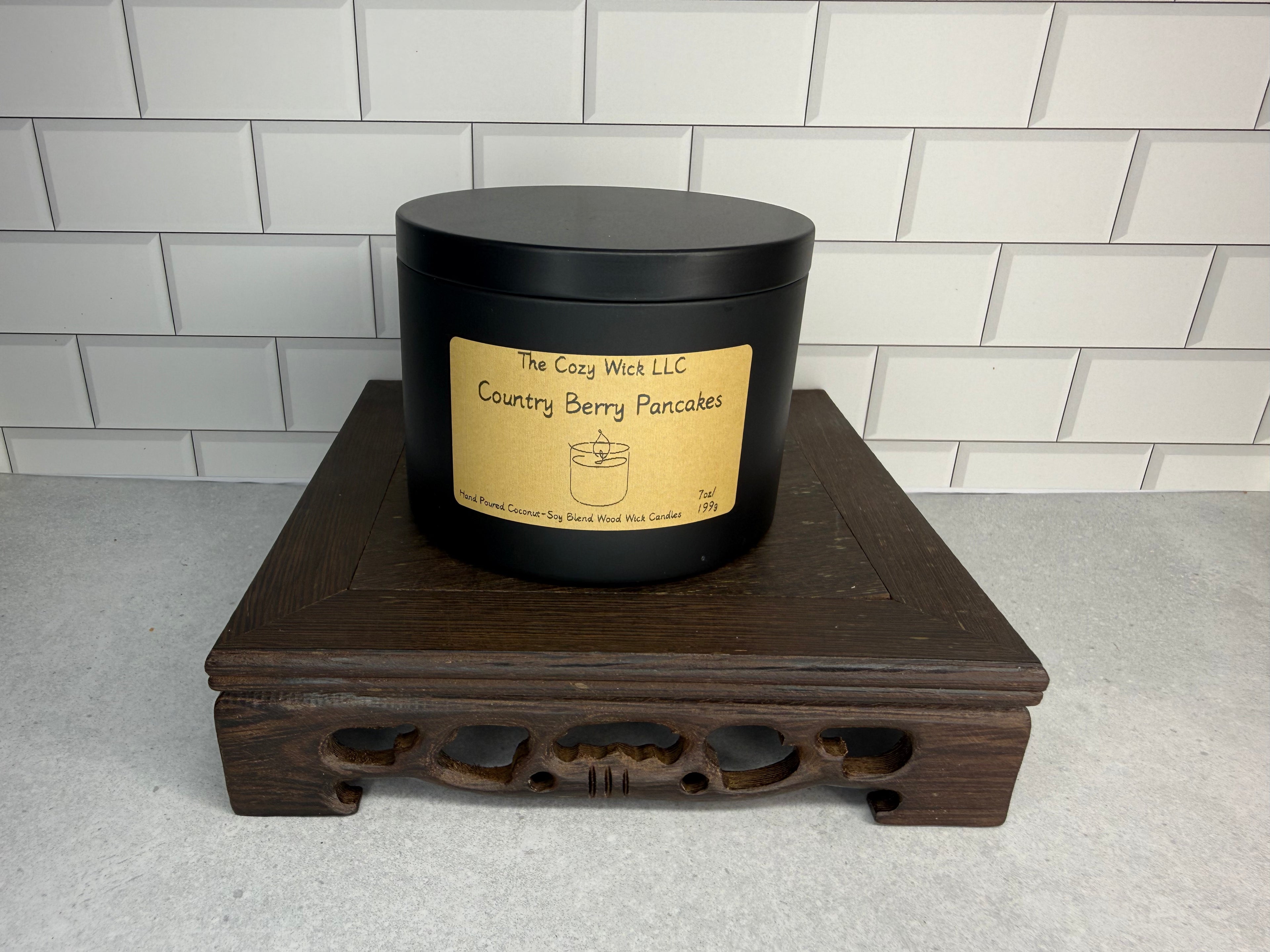 Country Berry Pancakes Candle