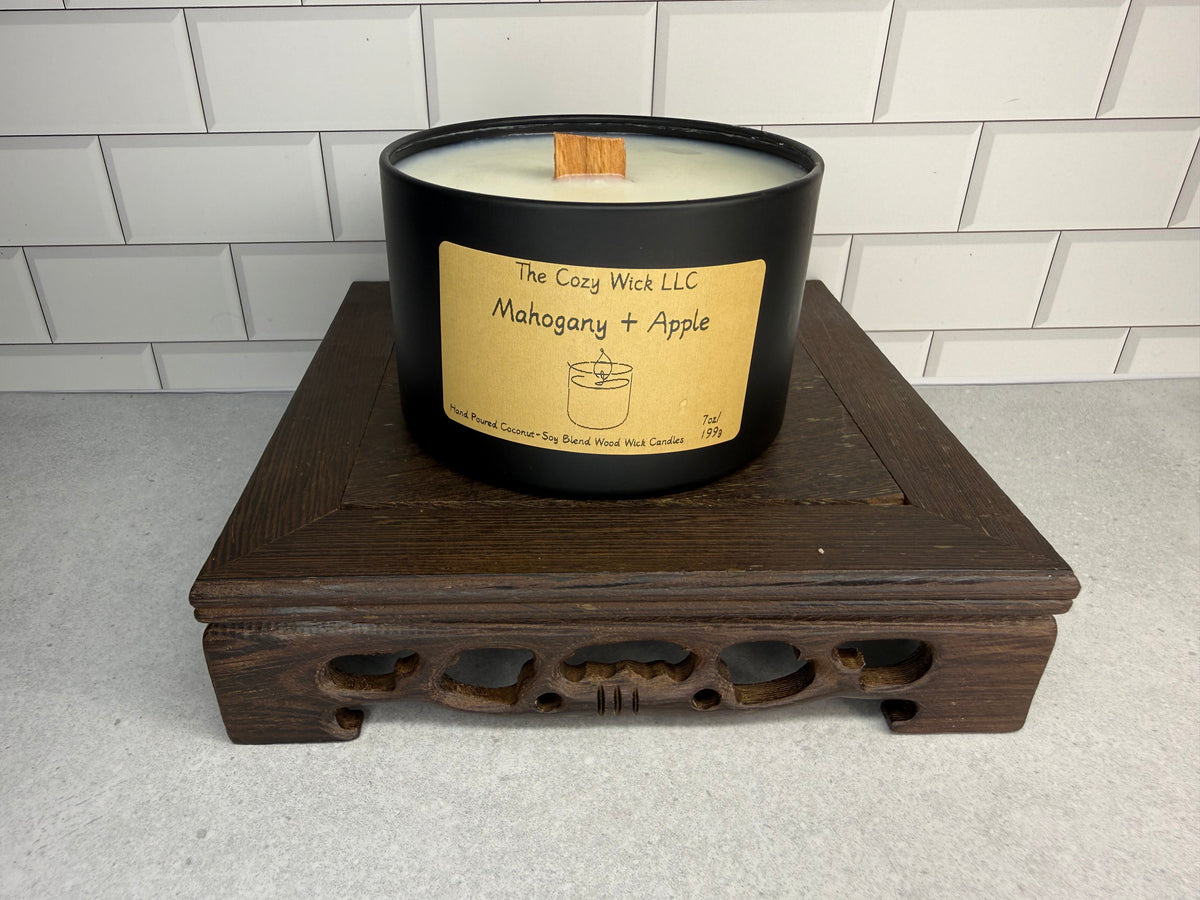 Mahogany + Apple Candle