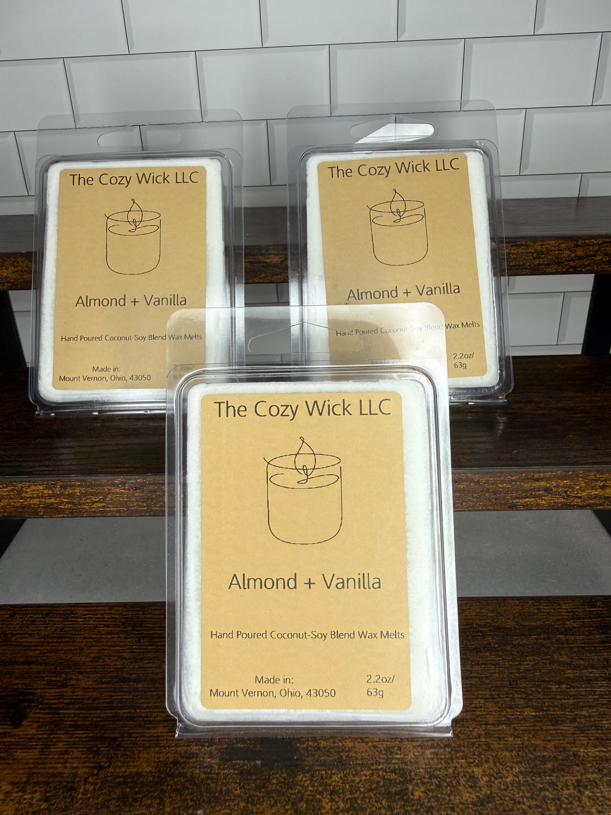 Almond + Vanilla Wax Melt