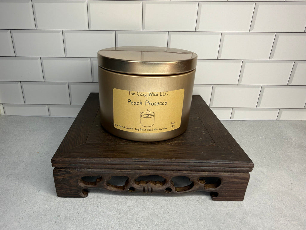 Peach Prosecco Candle