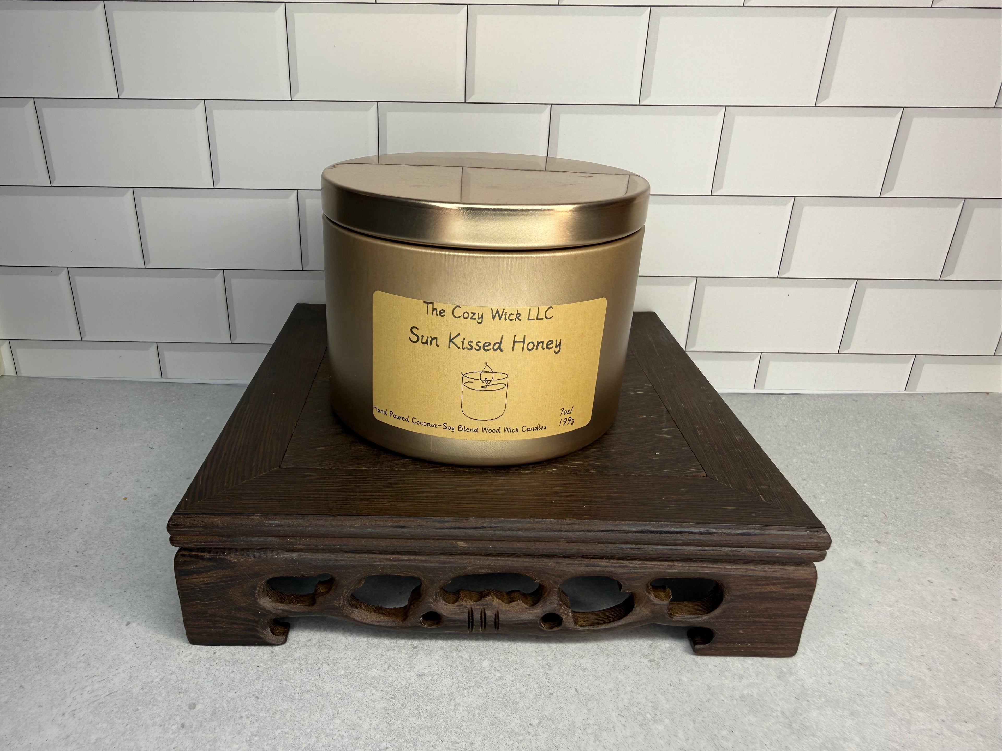 Sun Kissed Honey Candle