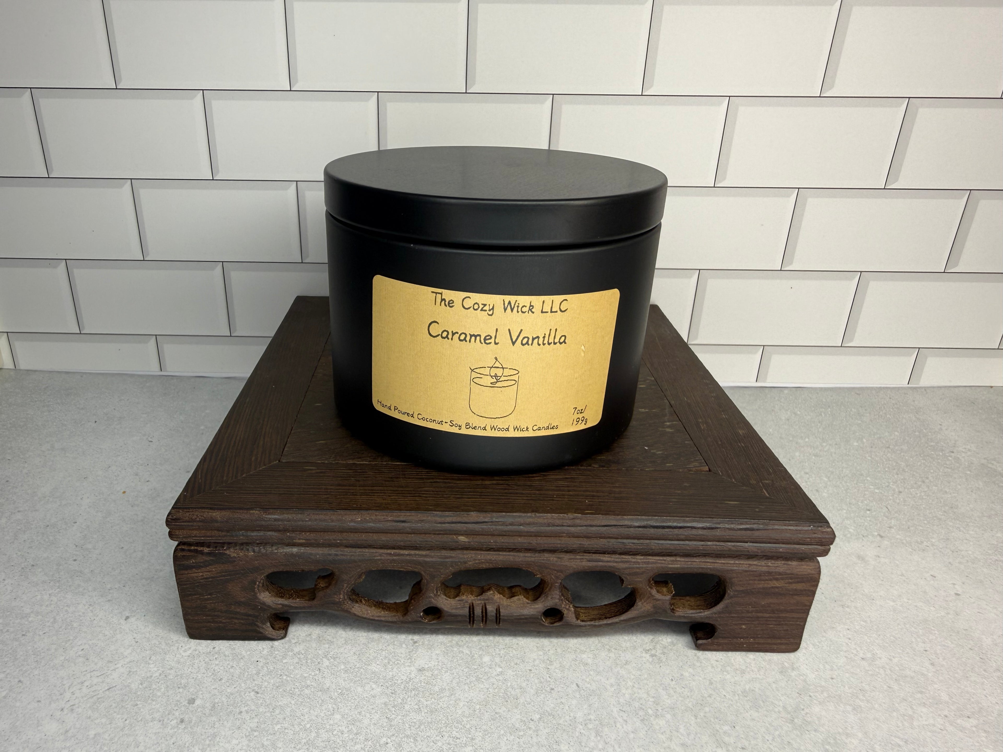 Caramel Vanilla Candle