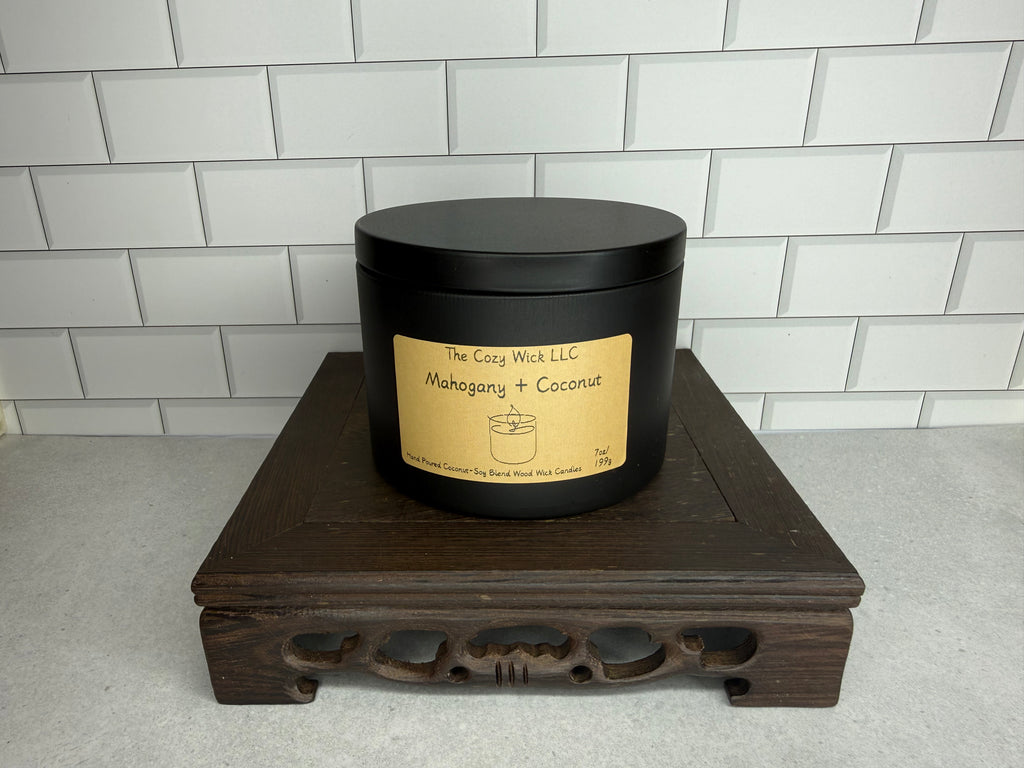 Mahogany Coconut Candle