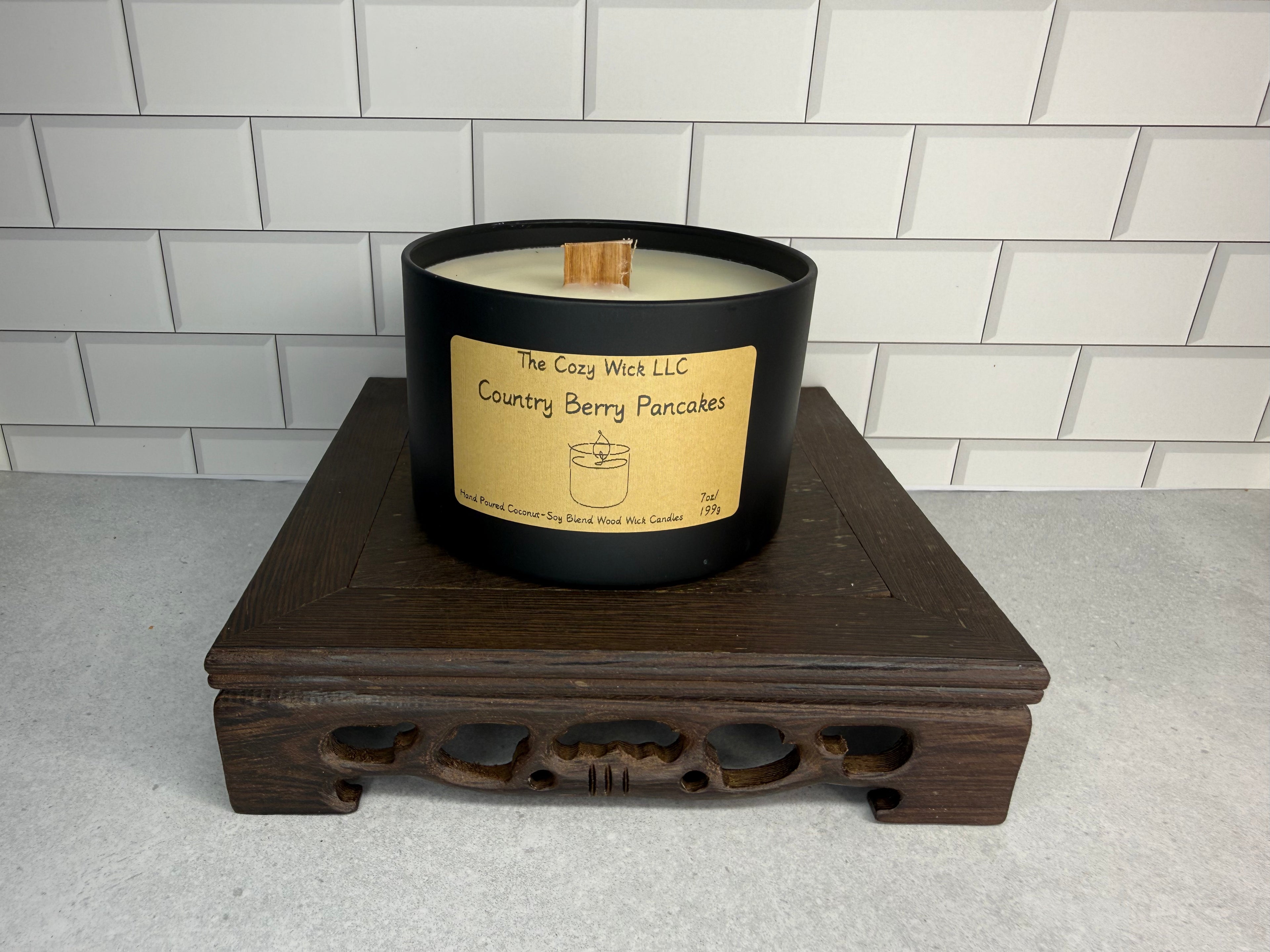 Country Berry Pancakes Candle