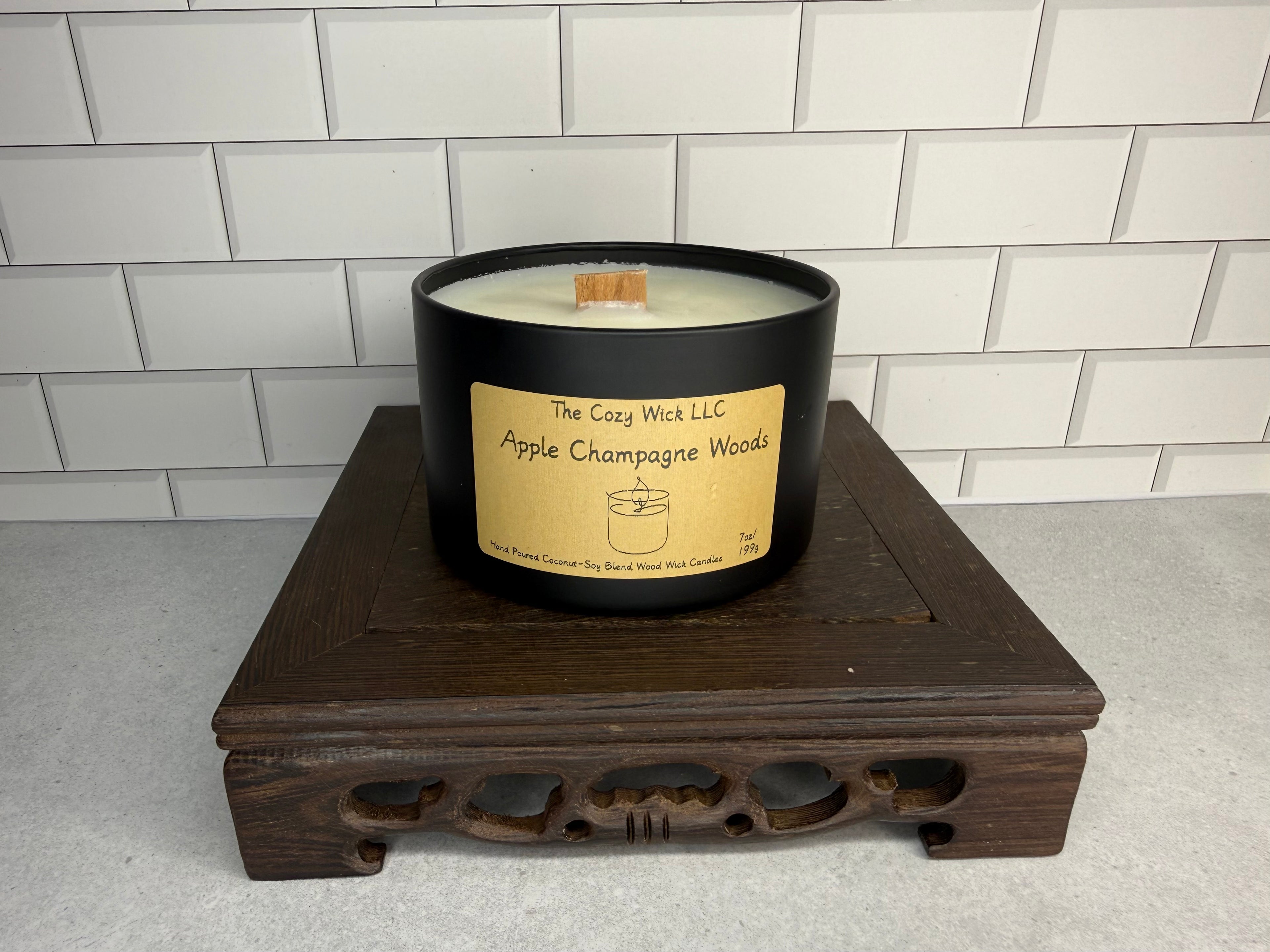 Apple Champagne Woods Candle
