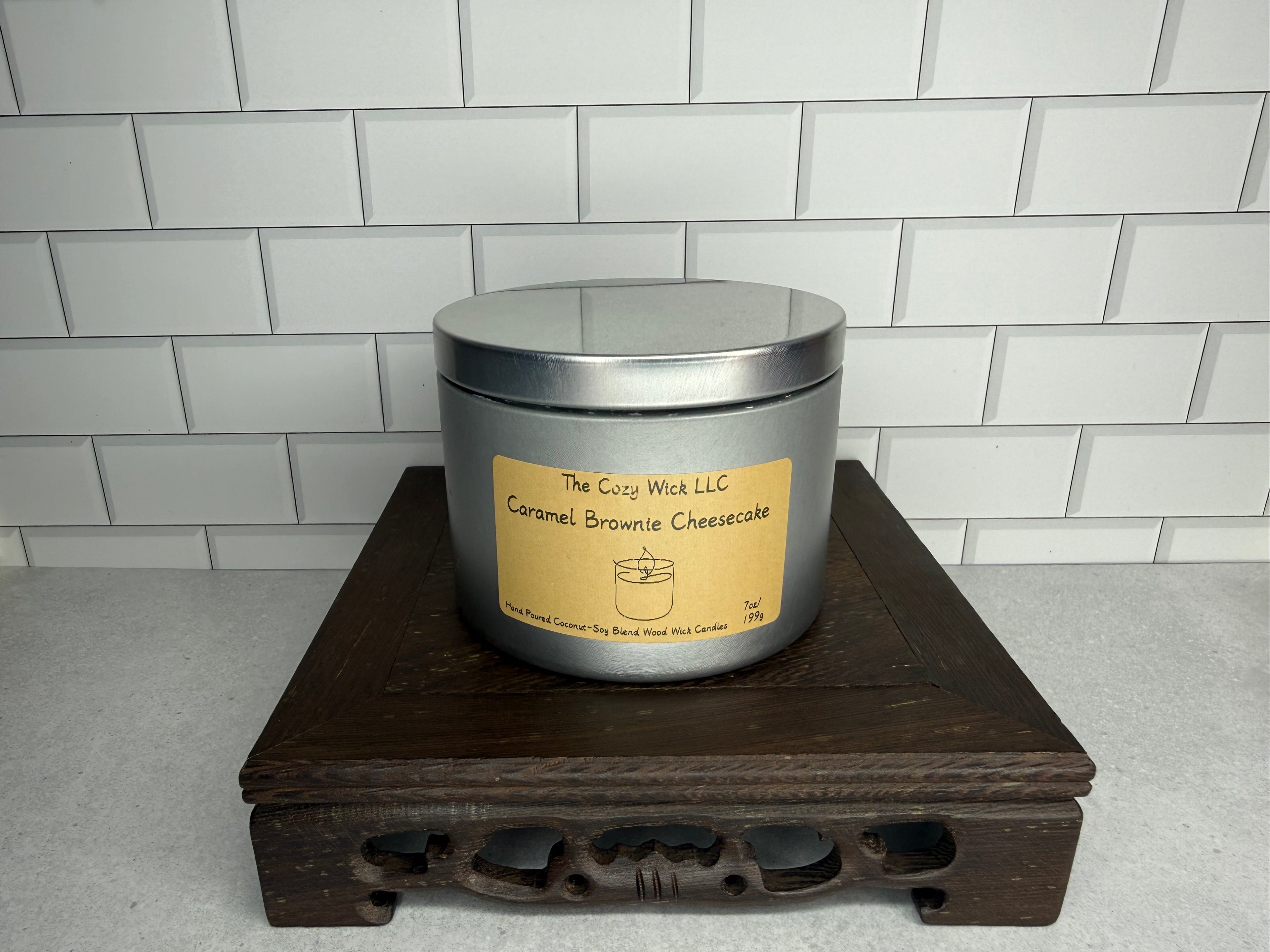 Caramel Brownie Cheesecake Candle