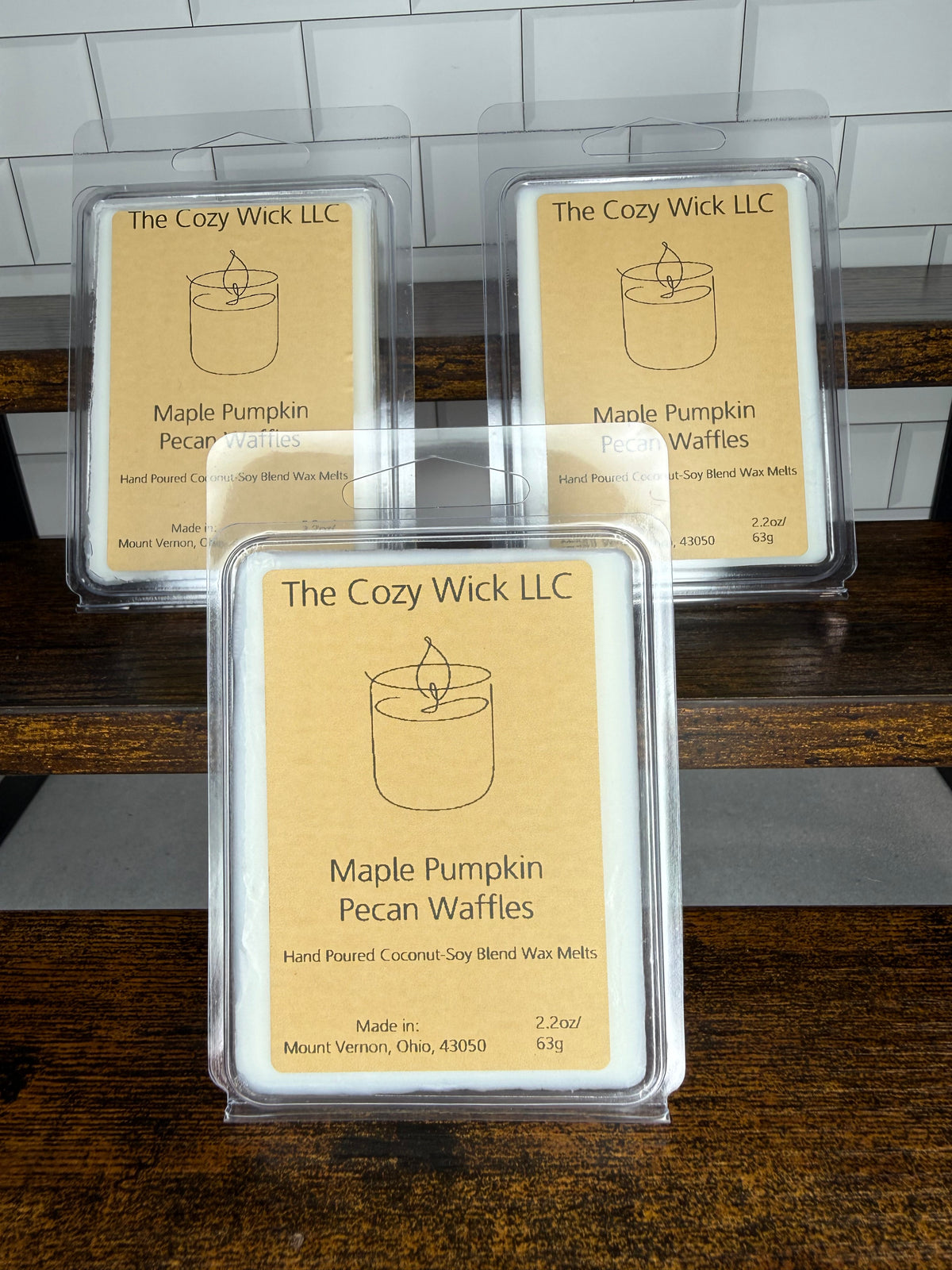 Maple Pumpkin Pecan Waffles Wax Melt