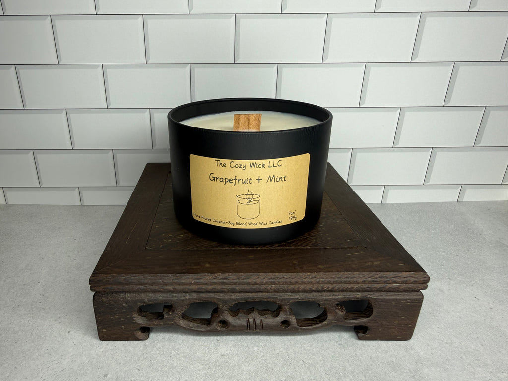 Grapefruit + Mint Candle