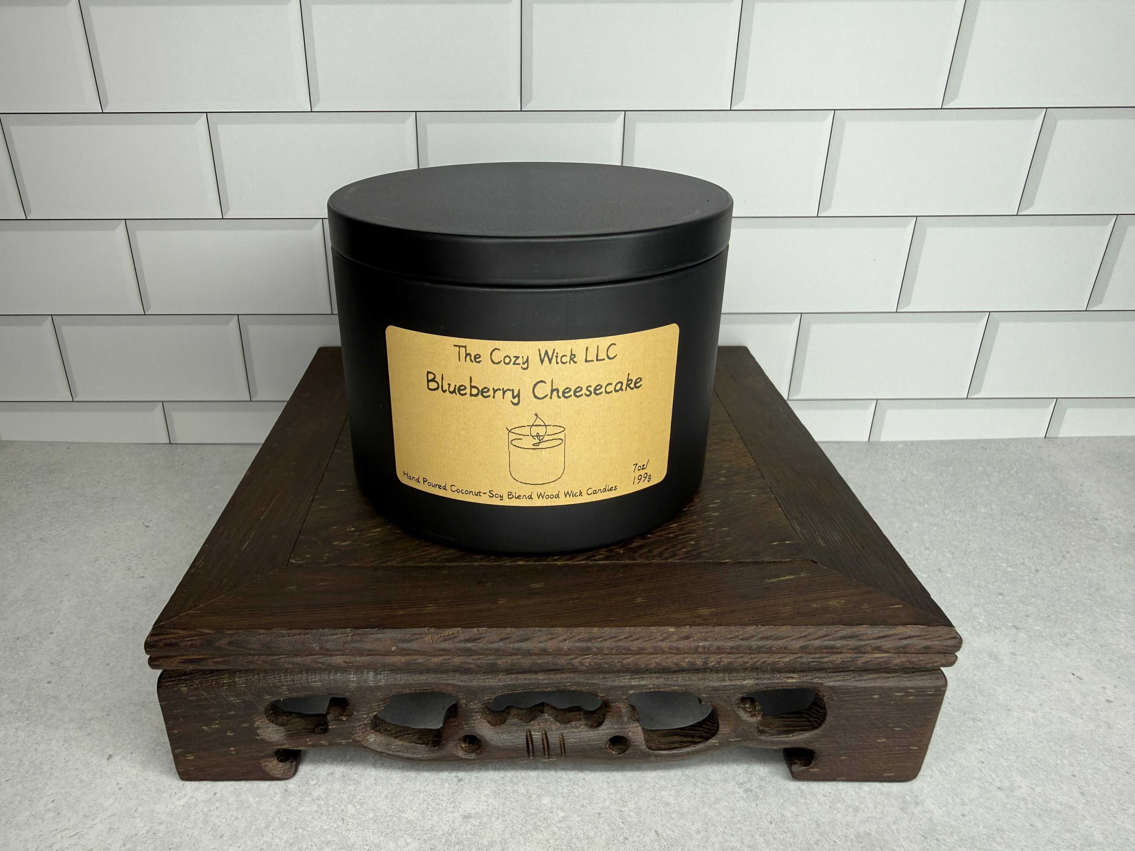 Blueberry Cheesecake Candle