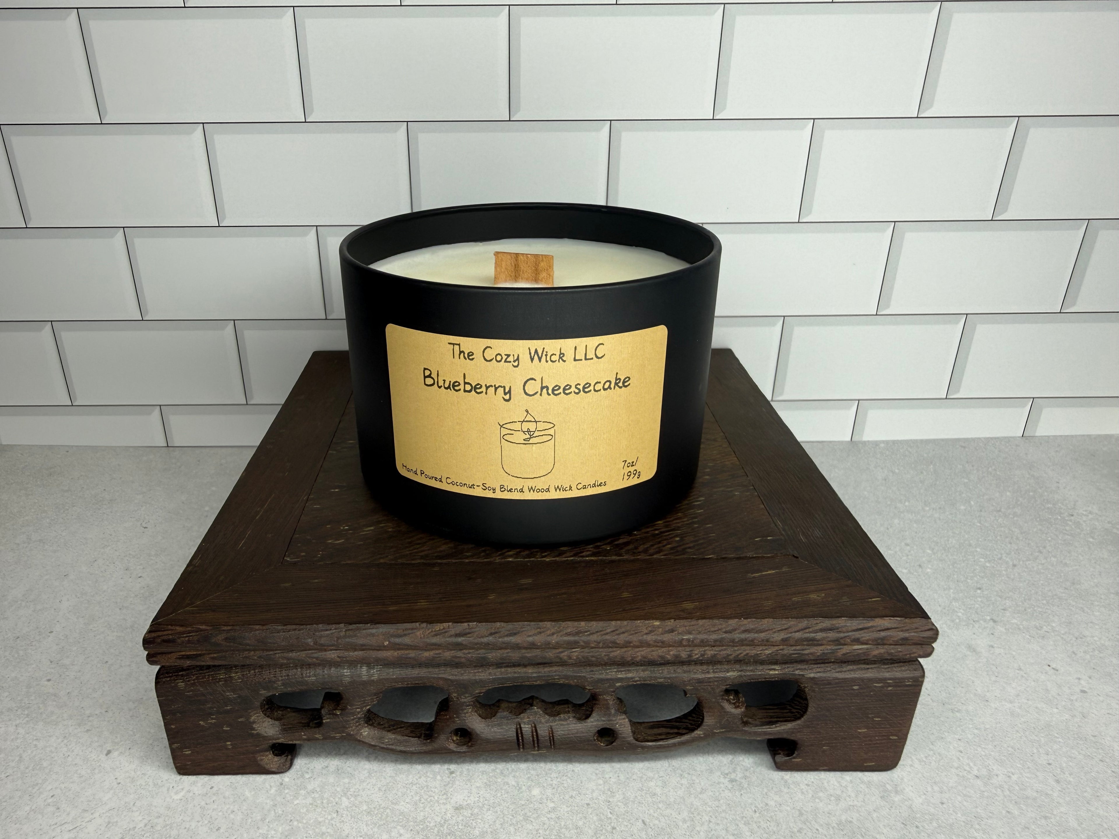 Blueberry Cheesecake Candle