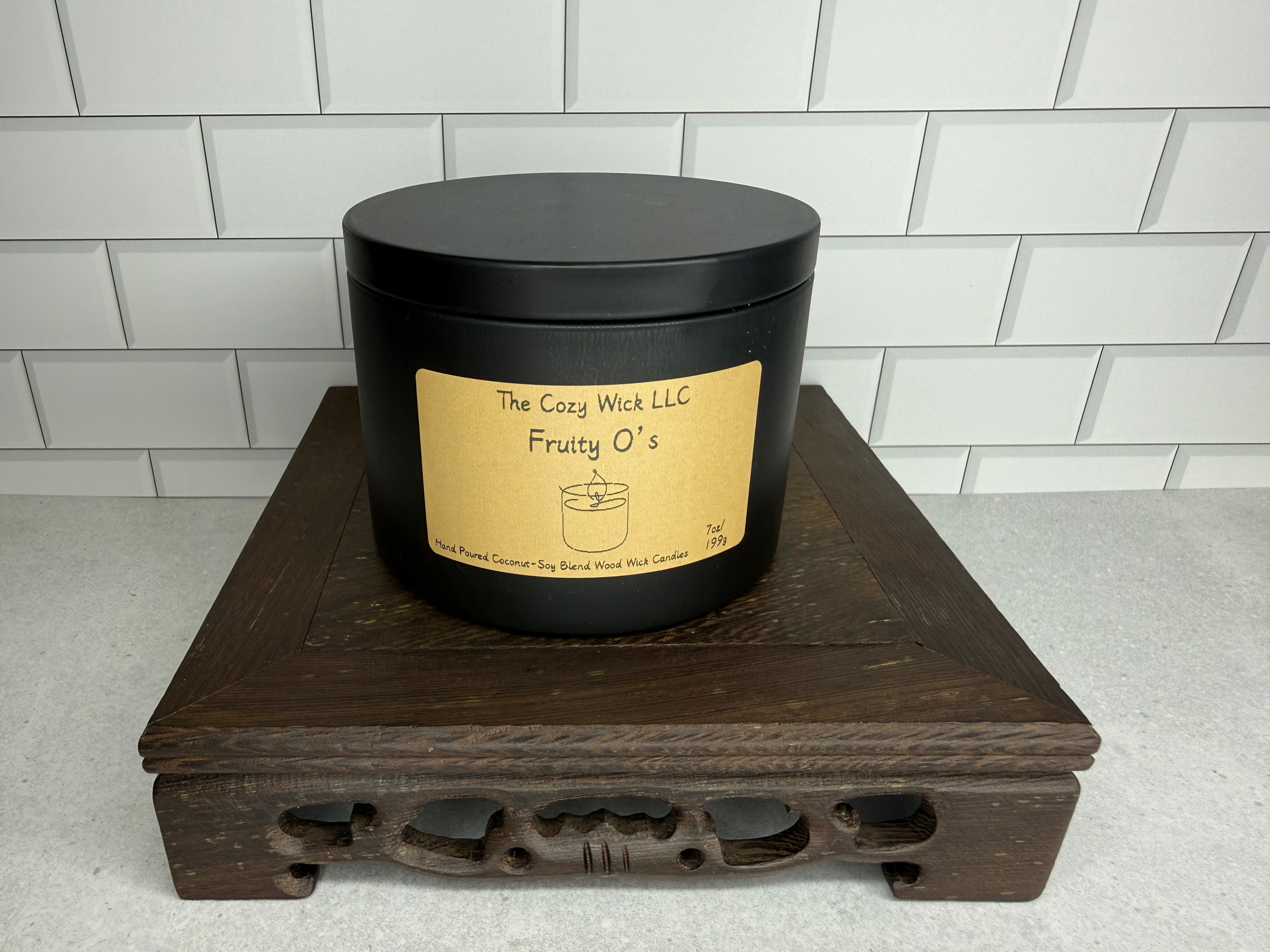 Fruity O's Candle
