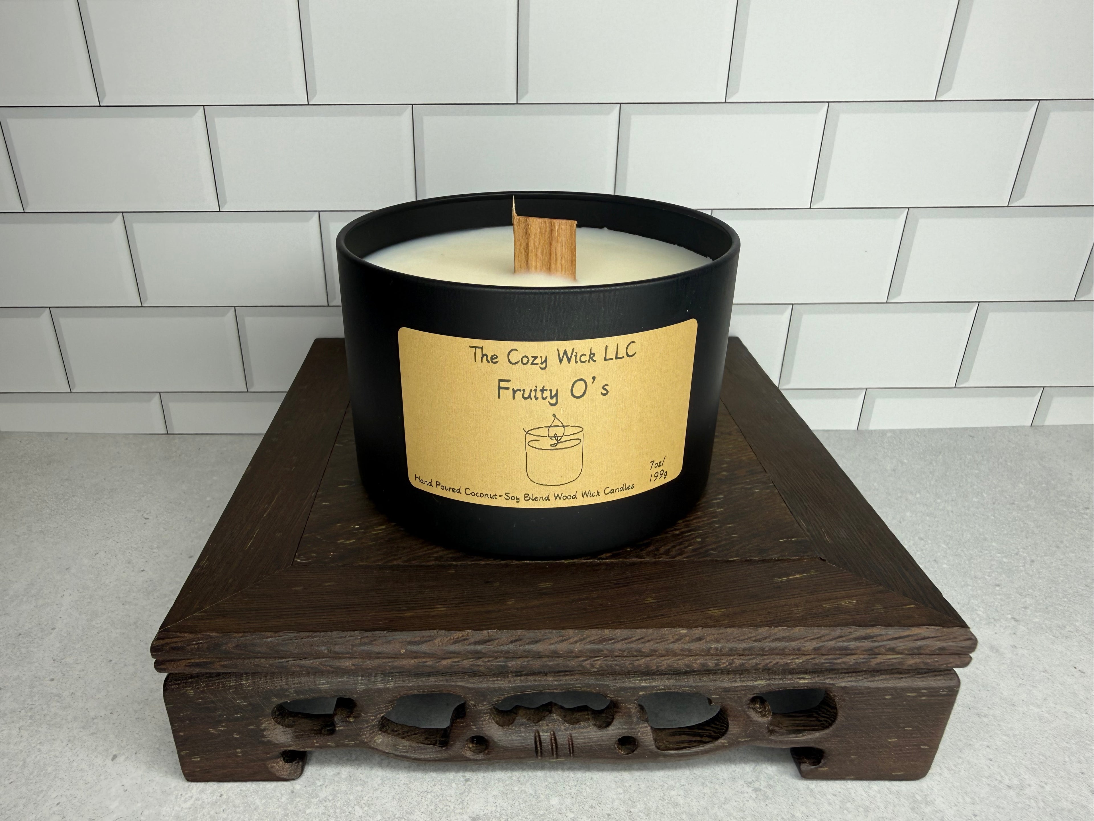 Fruity O's Candle
