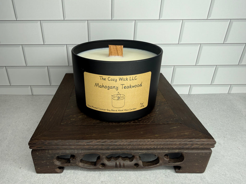 Mahogany Teakwood Candle